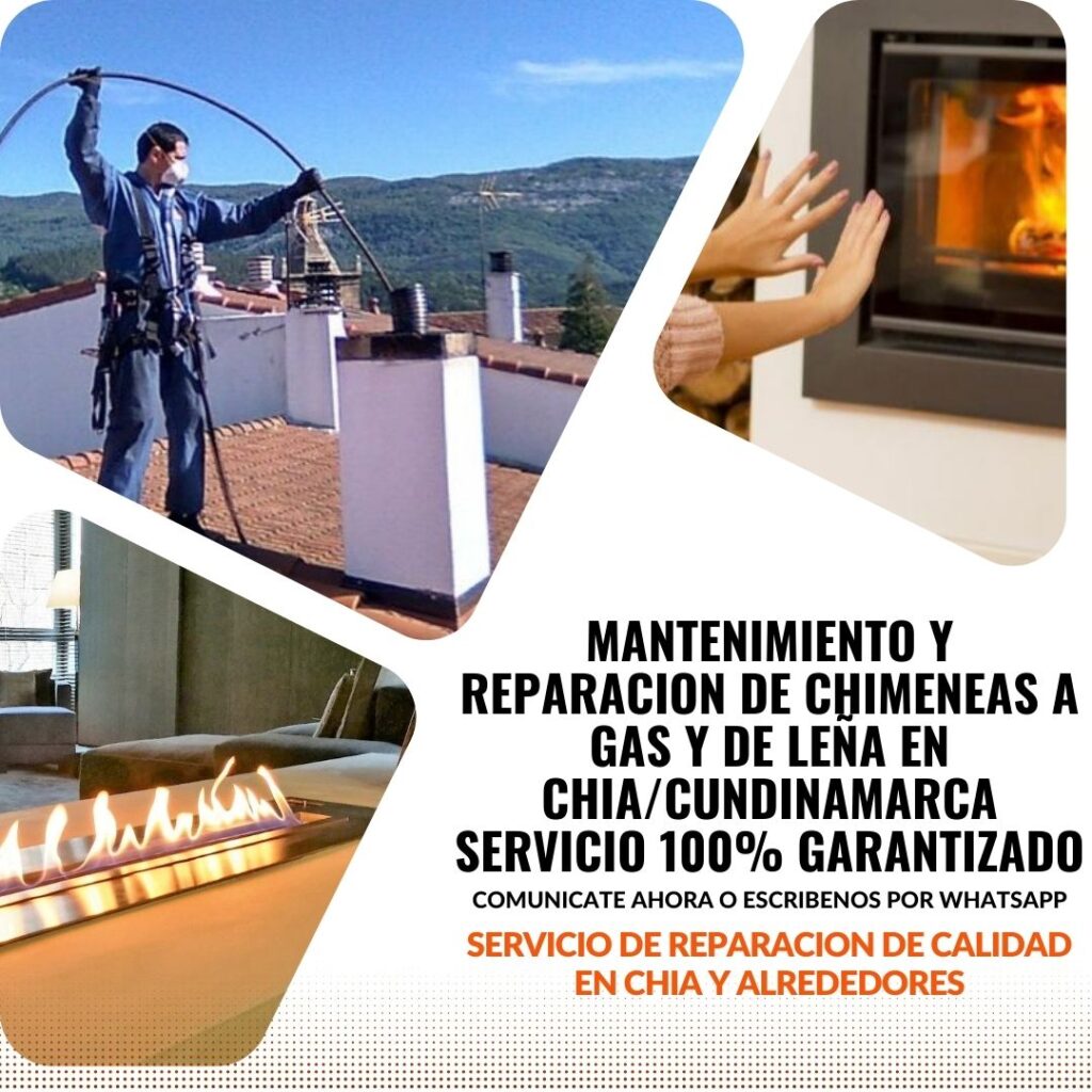 arreglo de chimeneas en chia cundinamarca