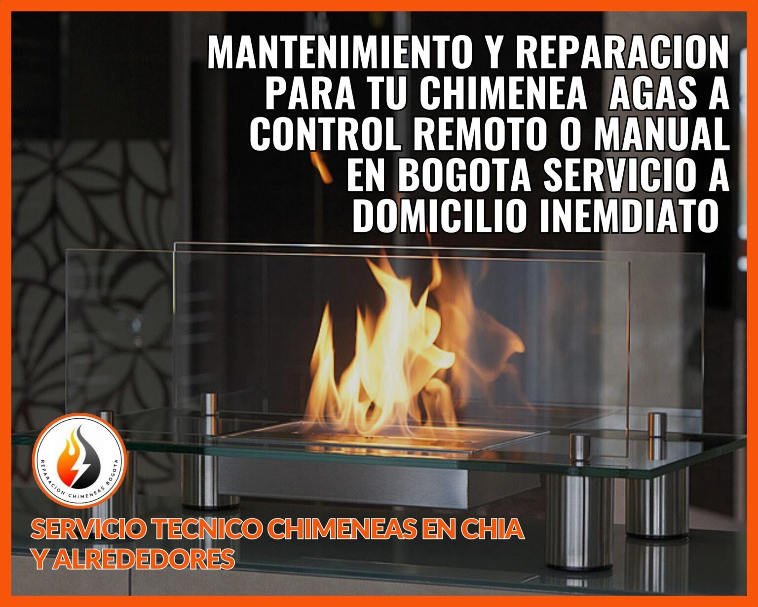 reparacion chimeneas a gas en chia